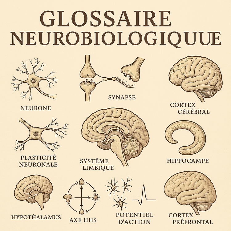 Glossaire Neurobiologique – Comprendre le langage du cerveau