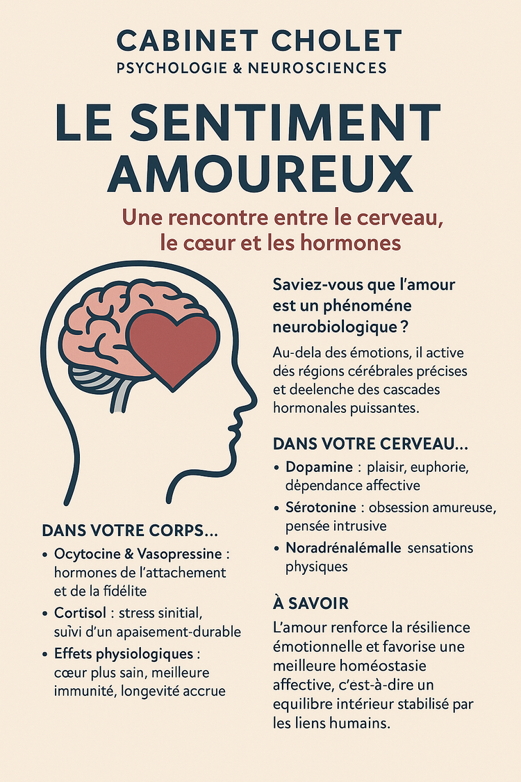 Le sentiment amoureux : Une alchimie neurobiologique entre corps et esprit