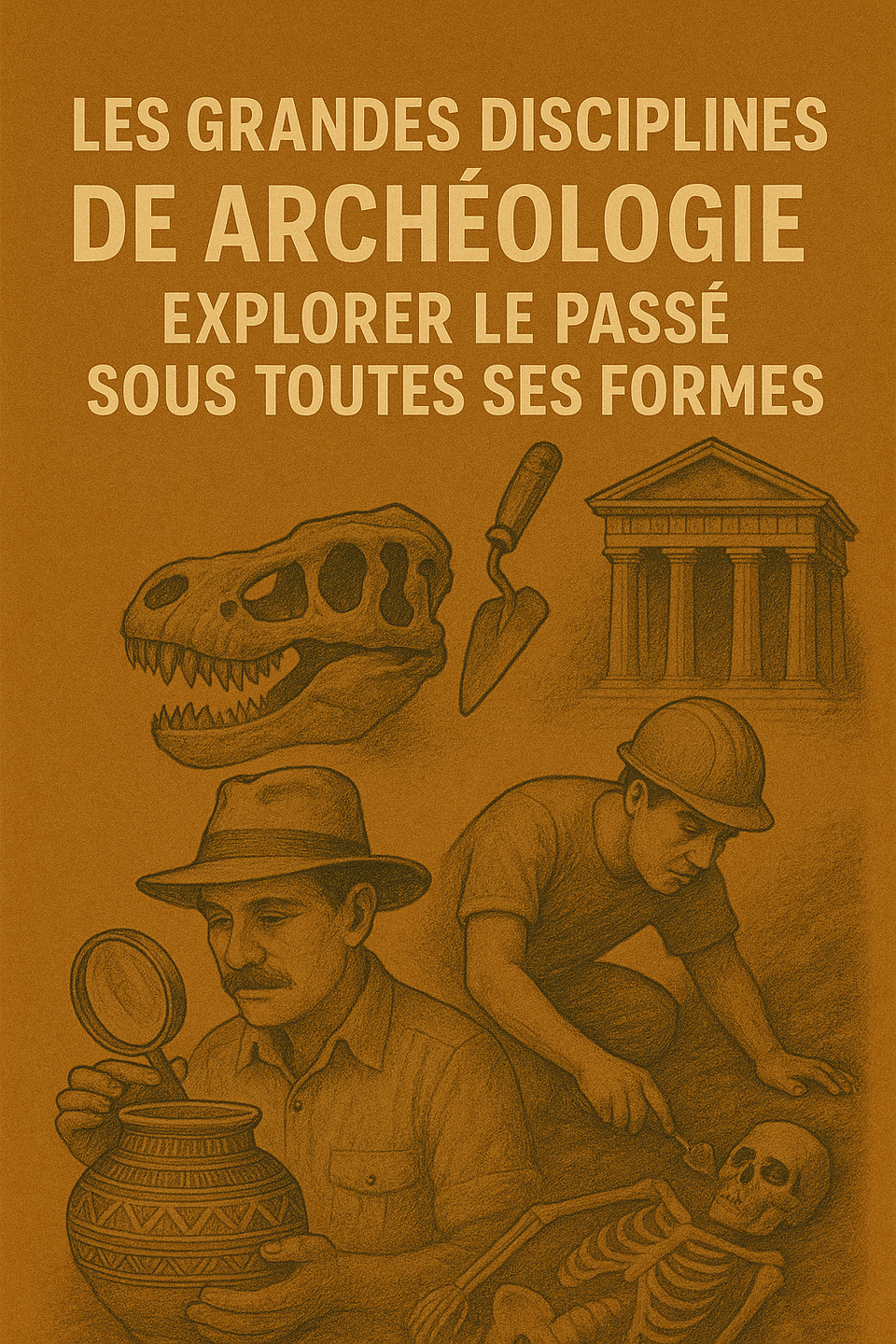 Les grandes disciplines de l'archéologie : explorer le passé sous toutes ses formes